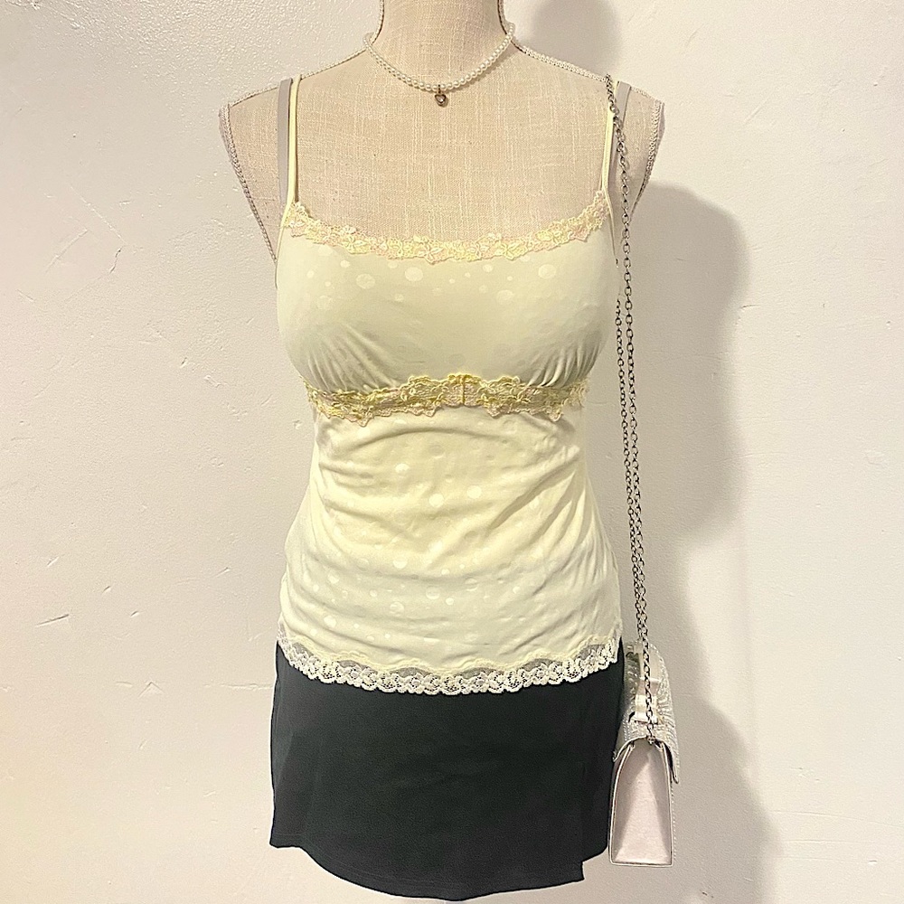 Yellow floral Camisole
